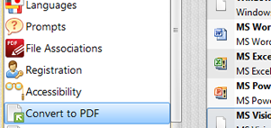Convert to PDF