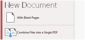 Create Blank Documents