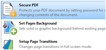 Secure PDF Files